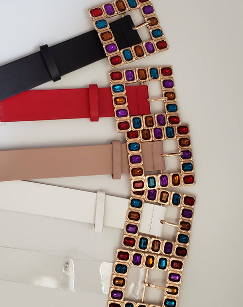 Color My World BUCKLE BELT (Two colors)