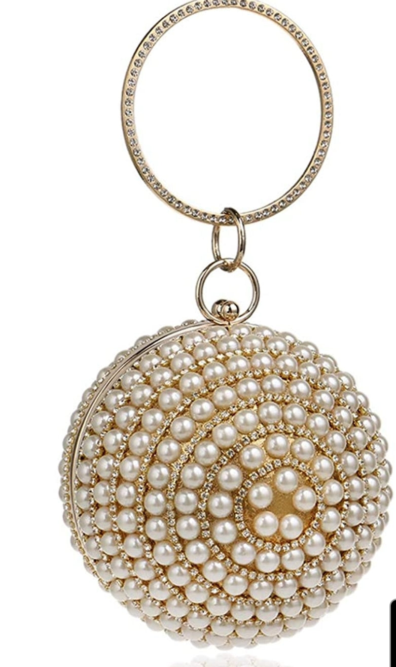 Pearl Paradise Wristlet