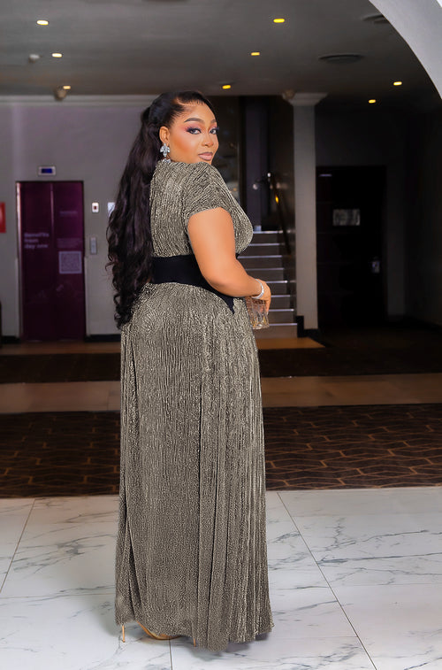 Lavelle Opulence Shimmer Maxi Dress (New!) (2 colors!)
