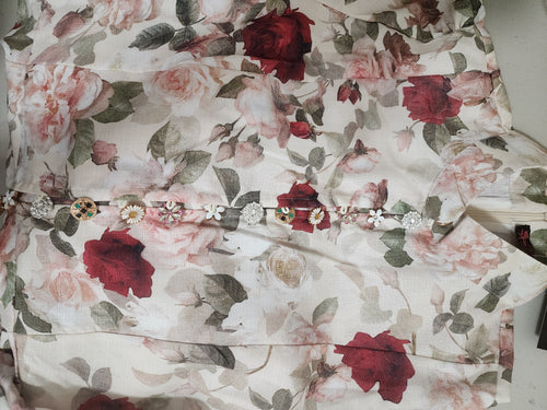 Magnolia Jewel- 2pcs Maxi Dress & Belt (New!) (2 colors!)