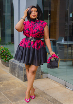 Rosabelle Bloom- Floral SWING/SKATER Dress (New)(2 colors!)