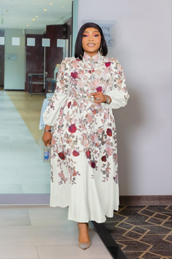 Magnolia Jewel- 2pcs Maxi Dress & Belt (New!) (2 colors!)