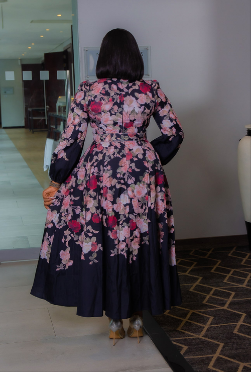 Magnolia Jewel- 2pcs Maxi Dress & Belt (New!) (2 colors!)