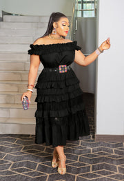 Attractive Beauty- Hollow Out Lace Dress (New! 3 colors)