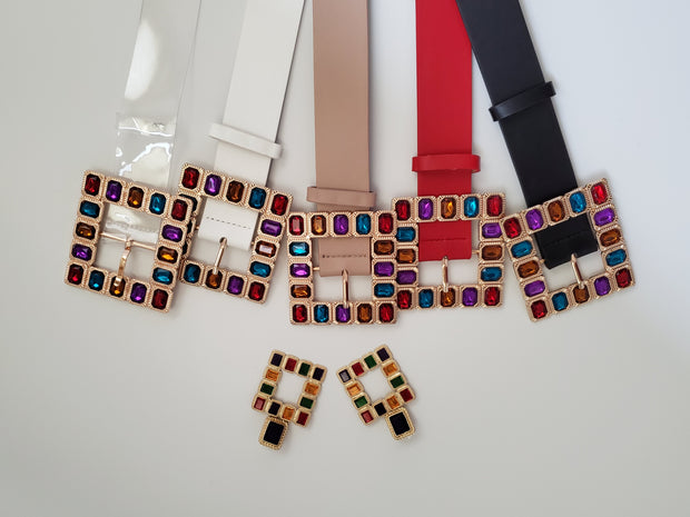 Color My World BUCKLE BELT (Five colors)