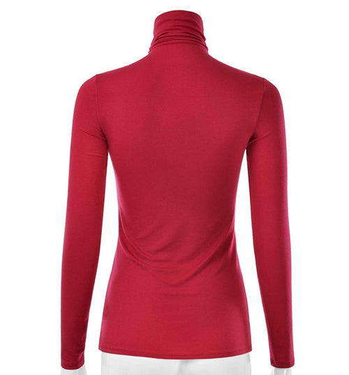 Cozy Up Pretty- Turtleneck Blouse (Ships in 3 days)