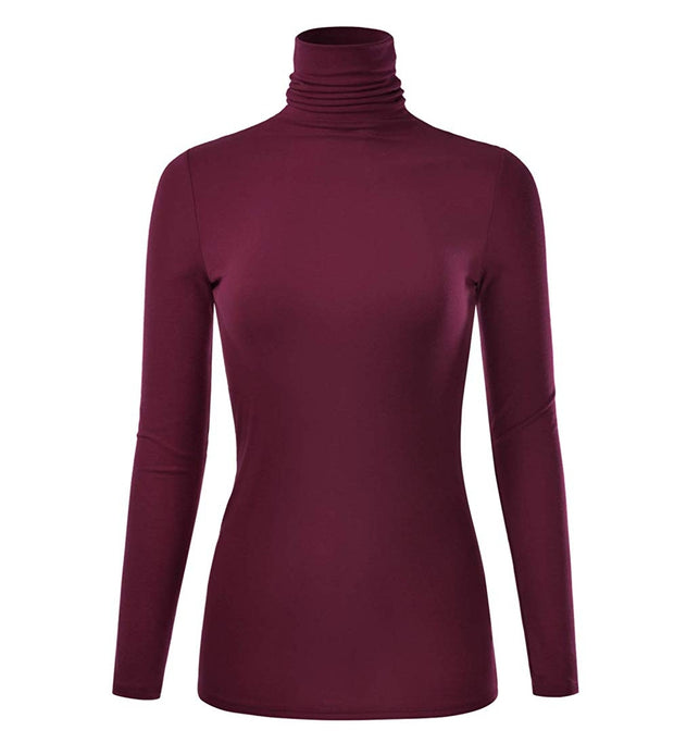Cozy Up Pretty- Turtleneck Blouse (PREORDER! Ships in 3-5 days)