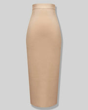 Boss Lady- High Waist Midi BANDAGE SKIRT (Multiple colors)