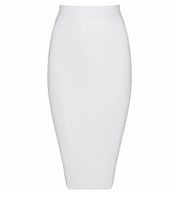 Boss Lady- High Waist Midi BANDAGE SKIRT (Multiple colors)