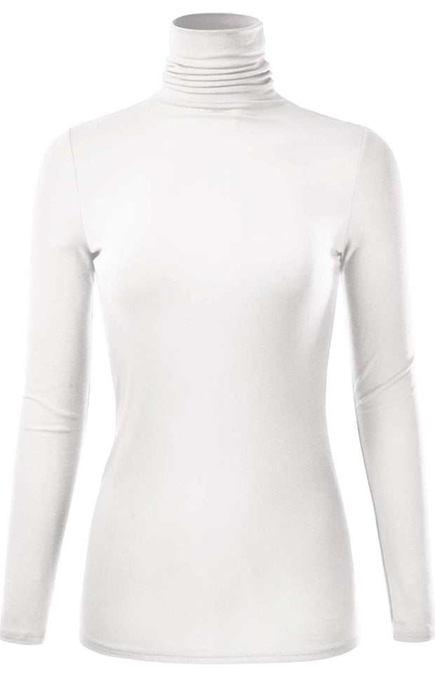 Cozy Up Pretty- Turtleneck Blouse (PREORDER! Ships in 3-5 days) – DivAbby