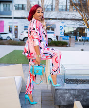 Wealthy Chic- 2pc Blazer/Pant Set (NEW)