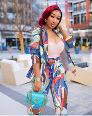 Wealthy Chic- 2pc Blazer/Pant Set (NEW)