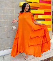 Norabella- Ruffles Galore Swing Dress (NEW)