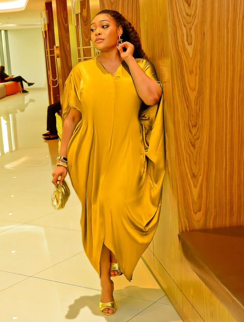 Wealthy Aunty- Kaftan Maxi Dress (5 colors)