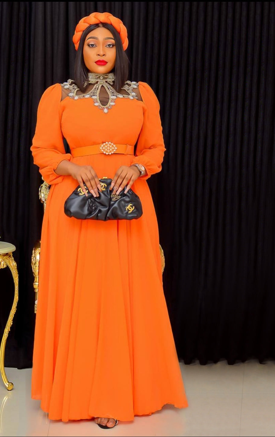 embellished maxi dress sale embellished maxi dress sale Gabriela Gold Crystal Embellished Maxi Dress (Final Sale-US Only)
