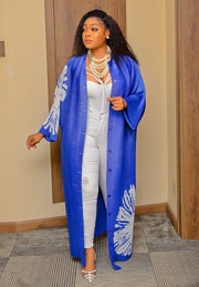 Joella- Pleats Long Sleeve Duster (NEW)