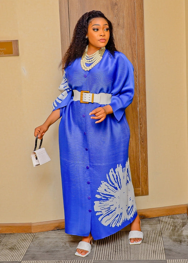 Joella- Pleats Long Sleeve Duster (NEW)