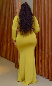 FINAL SALE! Queen Bling Luxe- Gemstone Embellished Long Sleeve Dress (CLEARANCE OUTLET! Final Sale/No Return/No Exchange!)